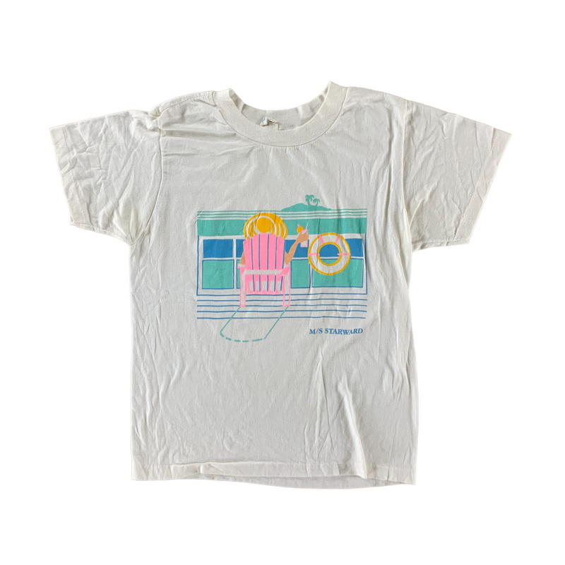Vintage 1980s Pool Side T-shirt size Medium