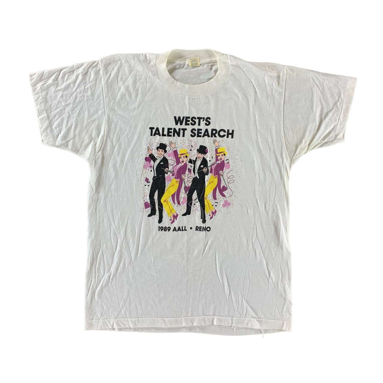 Vintage 1989 Reno Talent Show T-shirt size XL