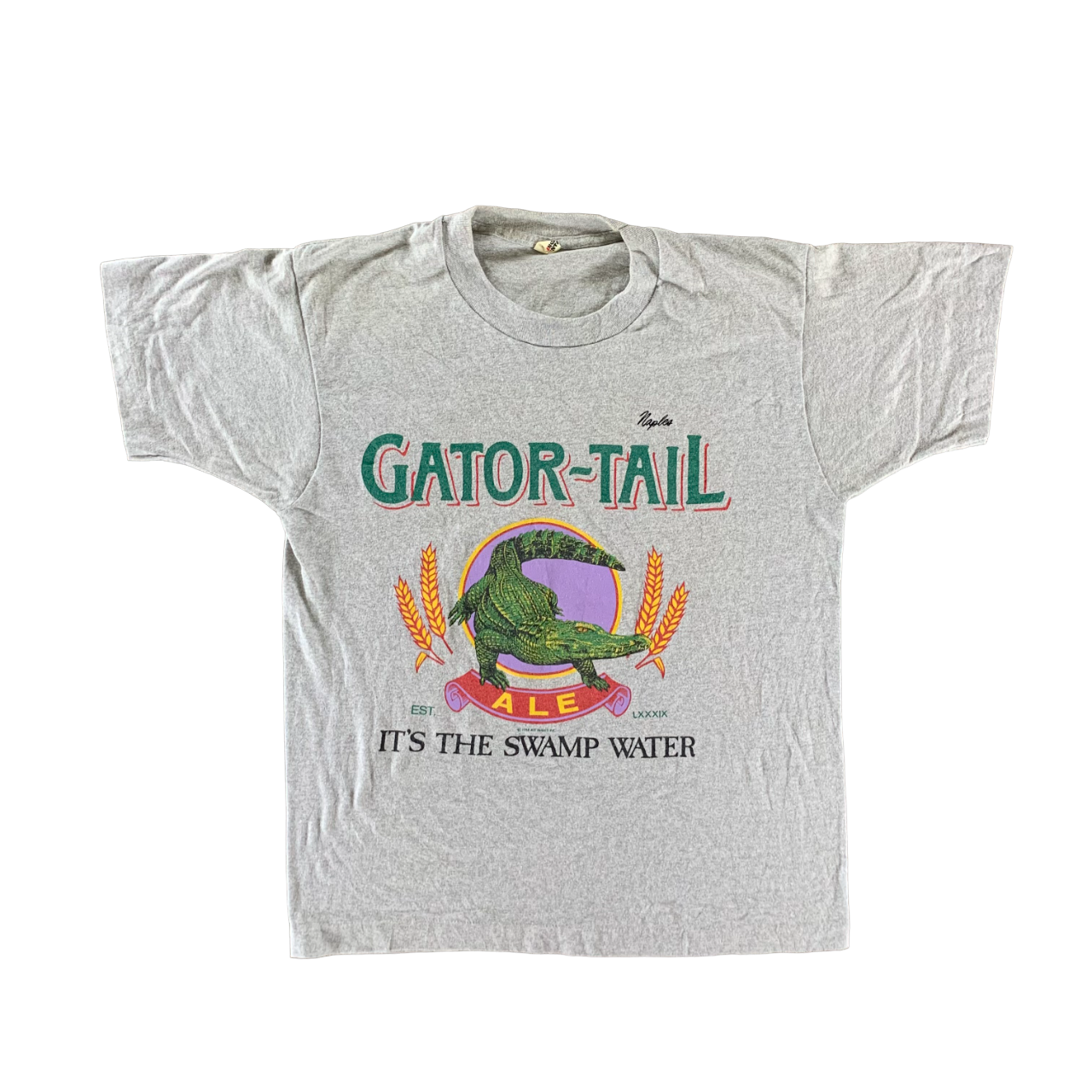 Vintage 1988 Gator Tail T-shirt size Large