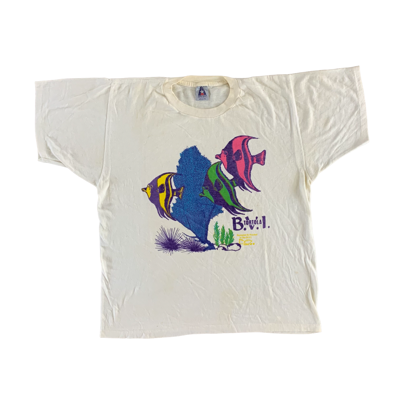 Vintage 1990s Fish T-shirt size XL – Vintage Streetwear