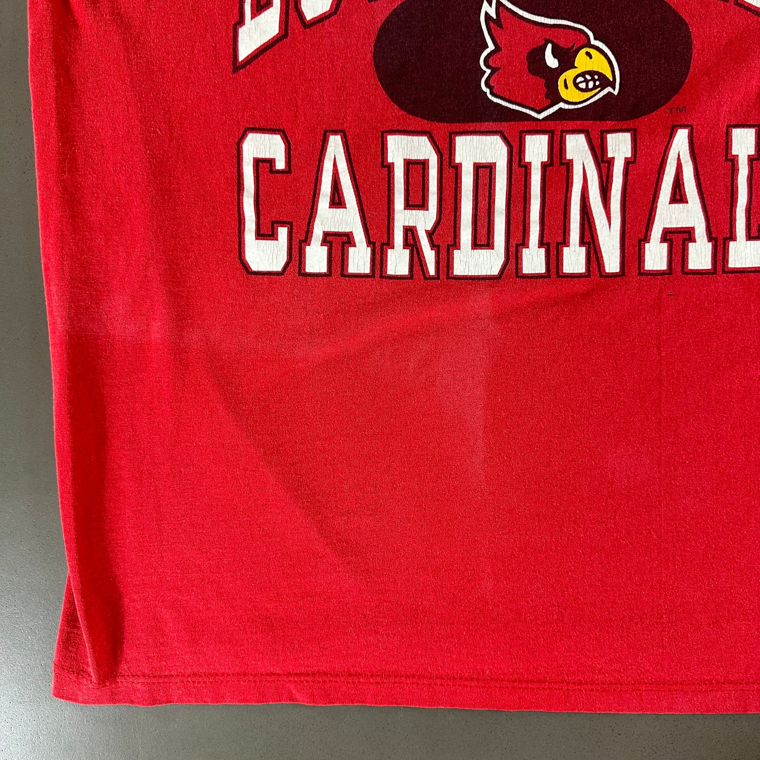 Vintage 1990s Louisville Cardinals T-shirt size XL