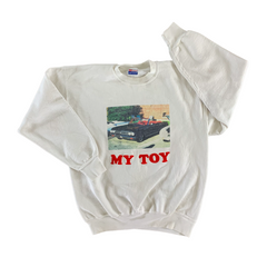 Vintage 1990s Car Sweatshirt size Large