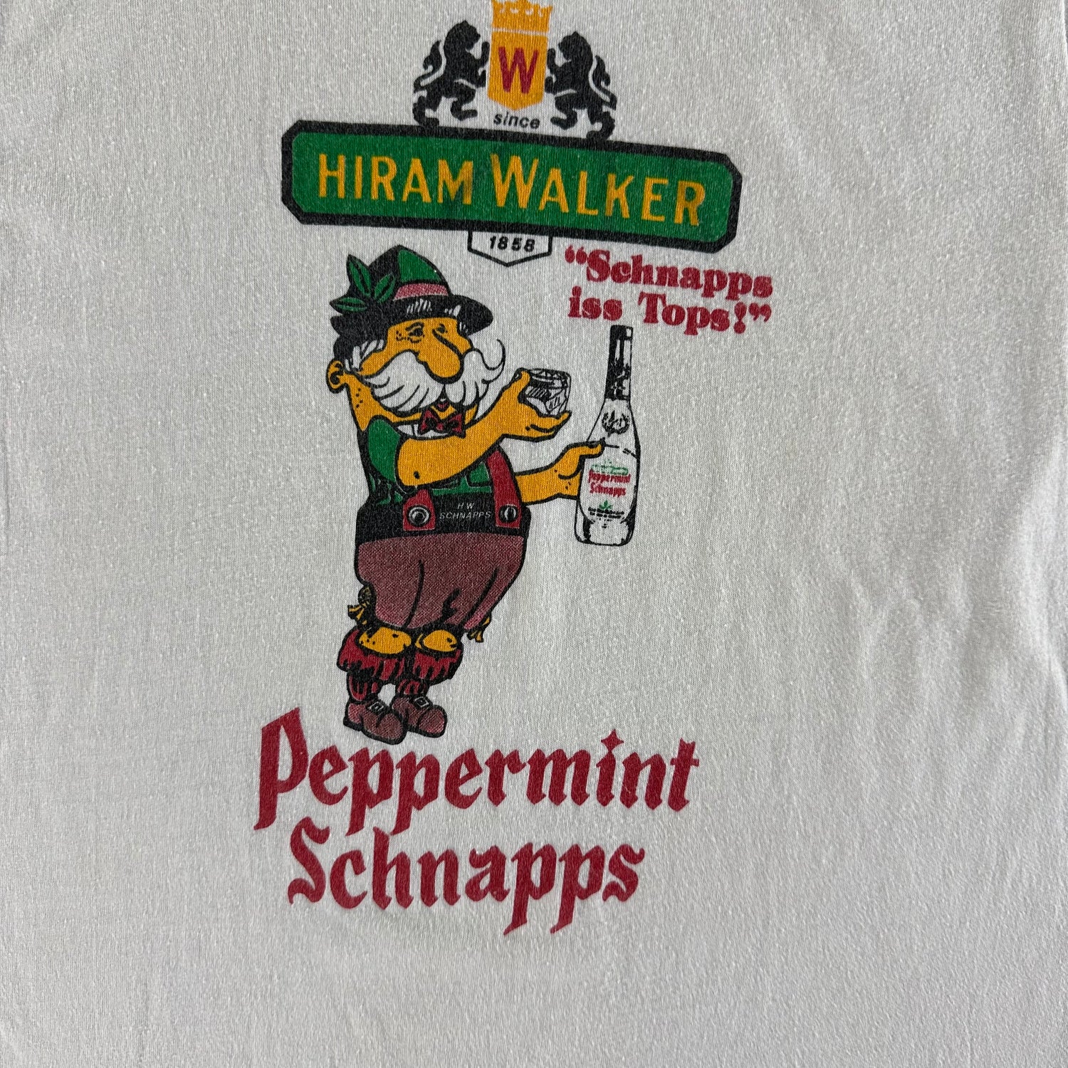 Vintage 1980s Schnapps T-shirt size Large