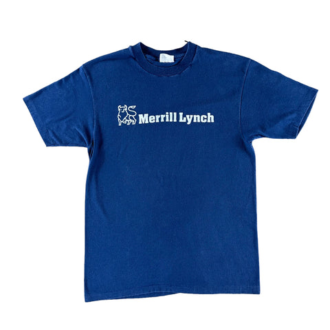 Vintage 1990s Merrill Lynch T-shirt size Large