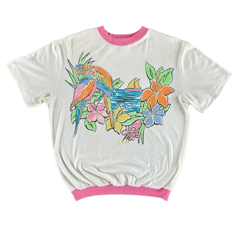 Vintage 1980s Flower T-shirt size Medium