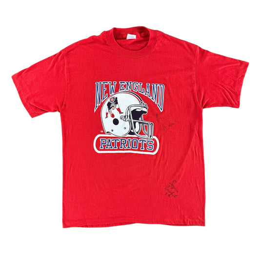 Vintage 1980s New England Patriots T-shirt size XL