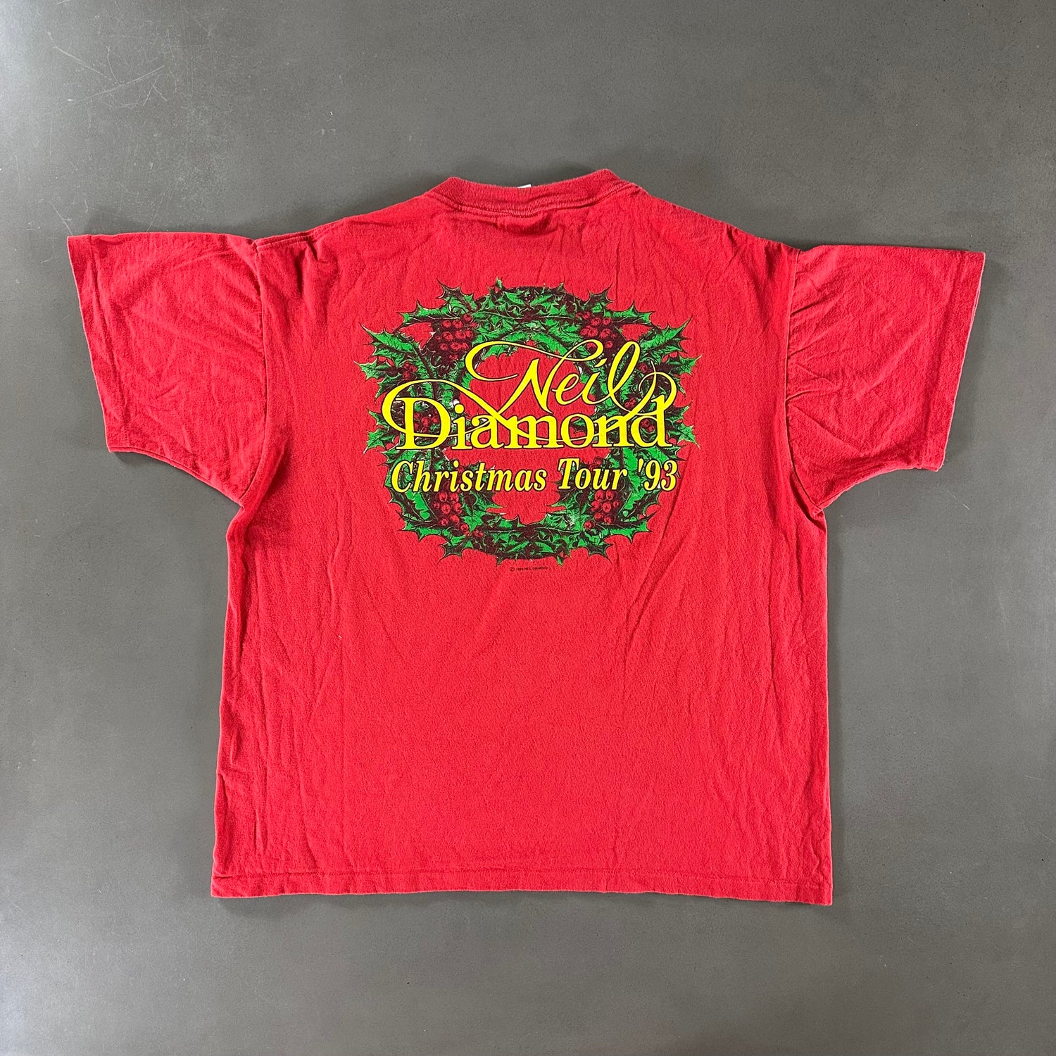 Vintage 1993 Neil Diamond T-shirt size XL