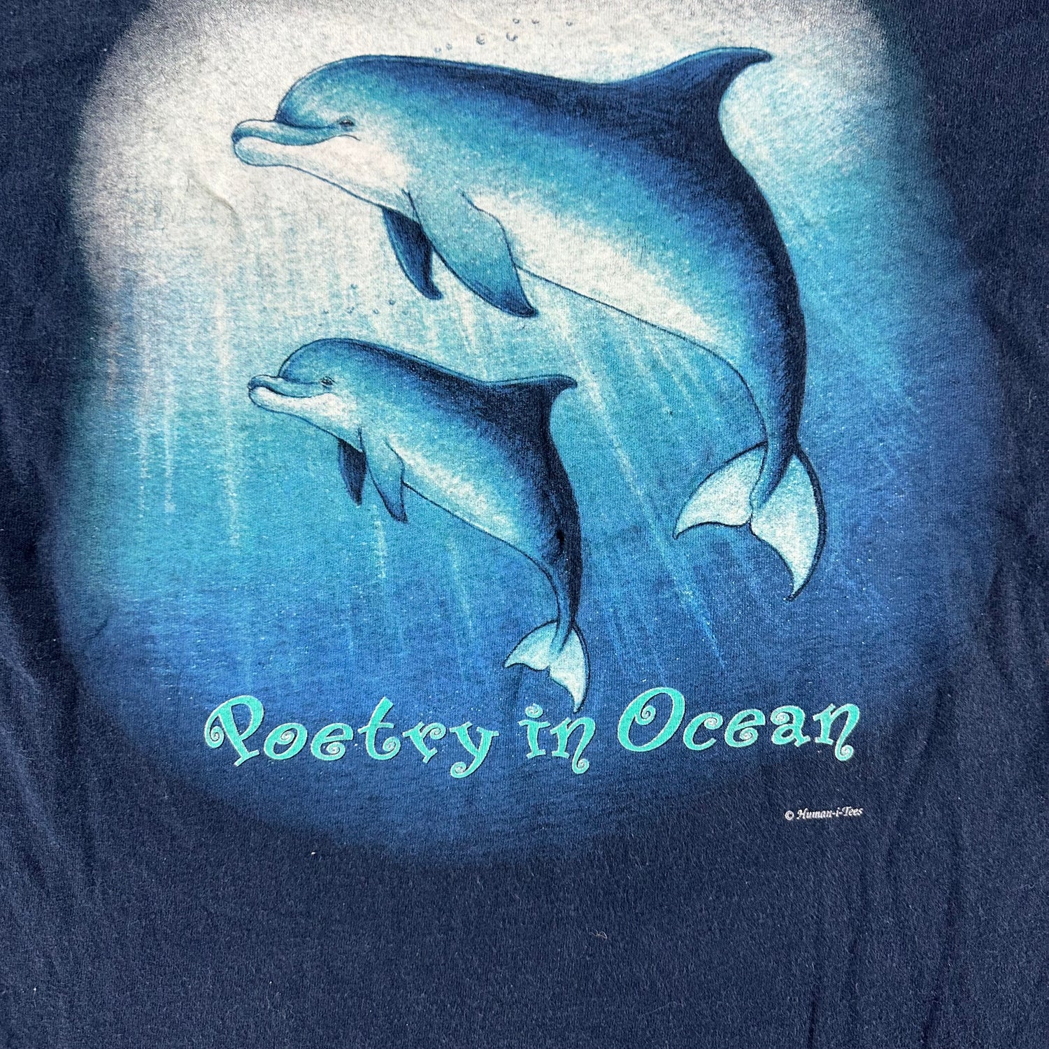 Vintage 1990s Dolphin T-shirt size Large