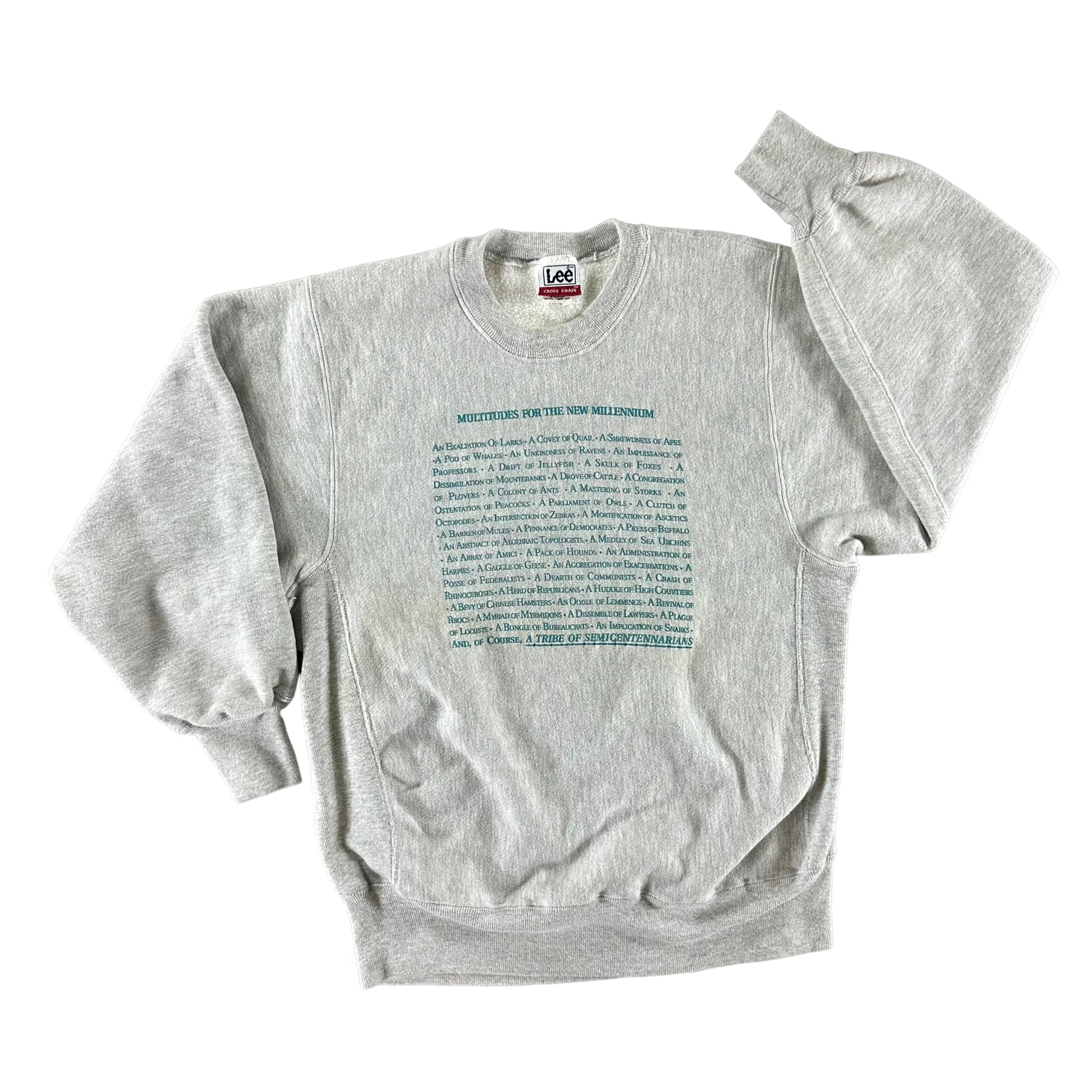 Vintage 1990s New Millennium Sweatshirt size Large