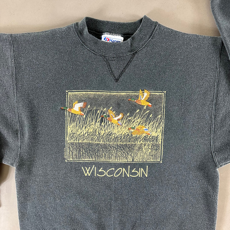 Vintage 1990s Wisconsin Sweatshirt size Large