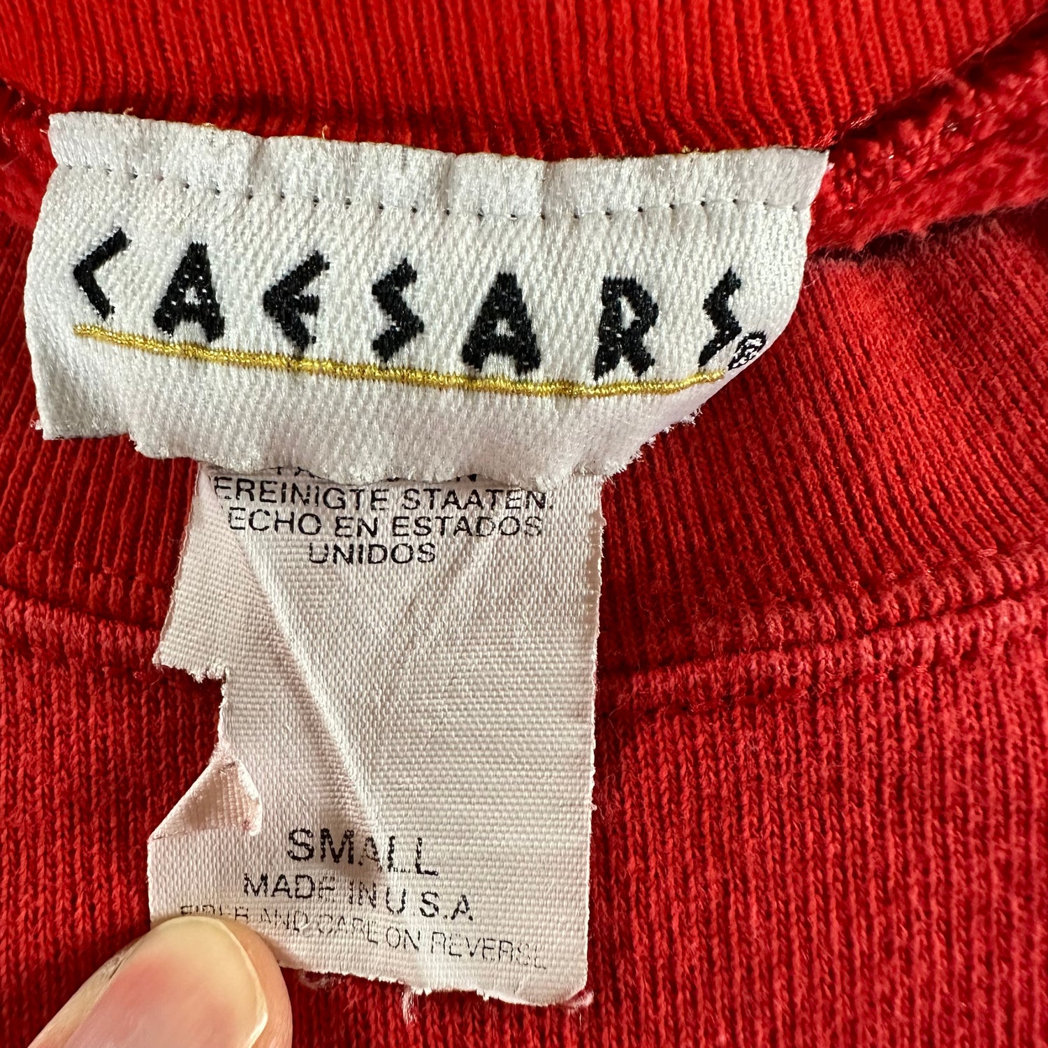 Vintage 1990s Las Vegas Sweatshirt size Small