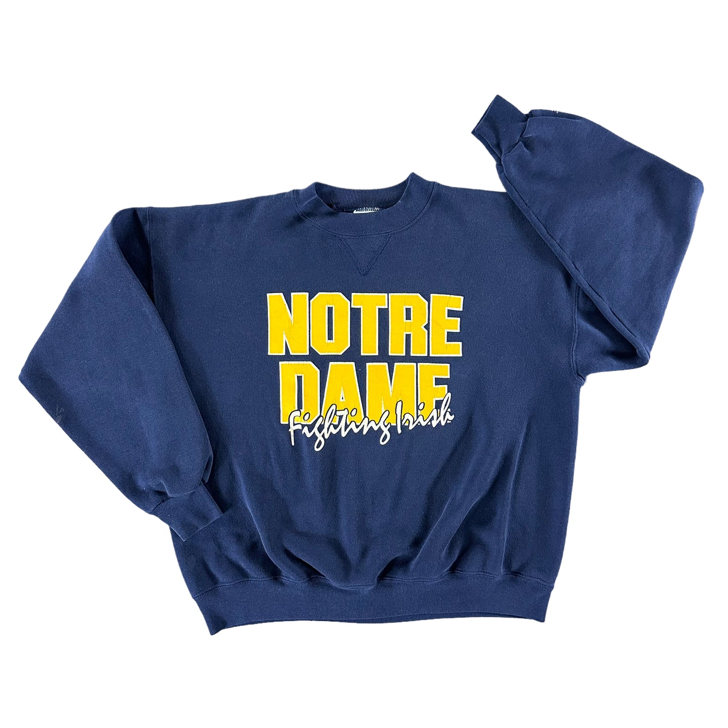 Vintage 1980s Notre Dame Sweatshirt size XL