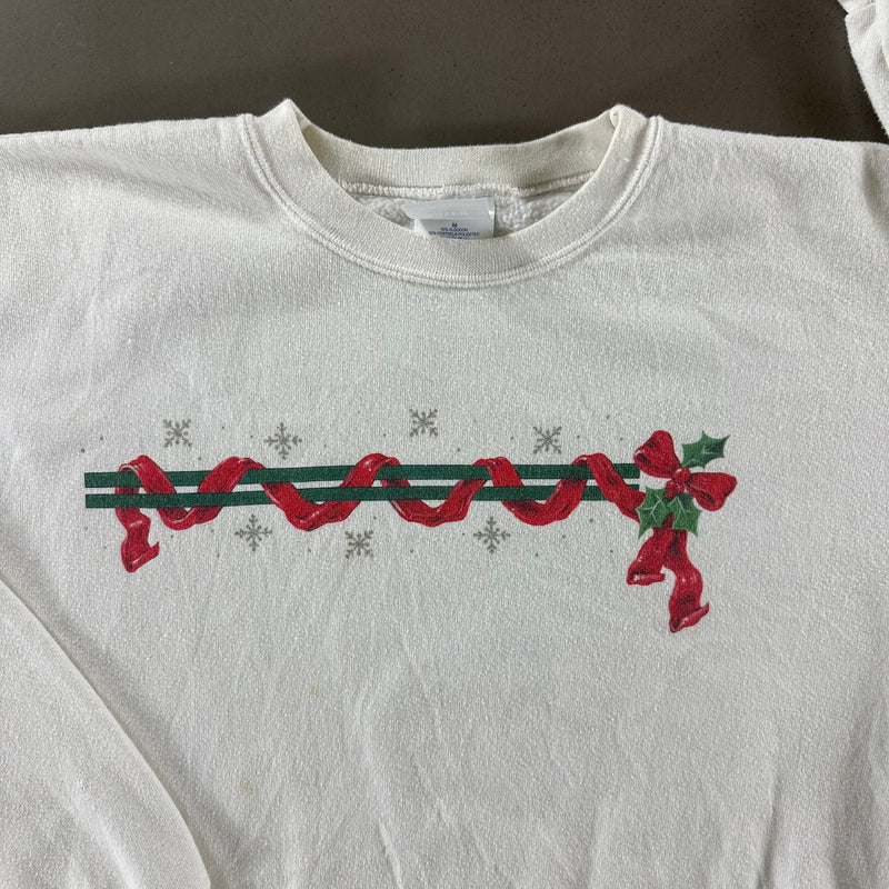 Vintage 1990s Holiday Sweatshirt size Medium
