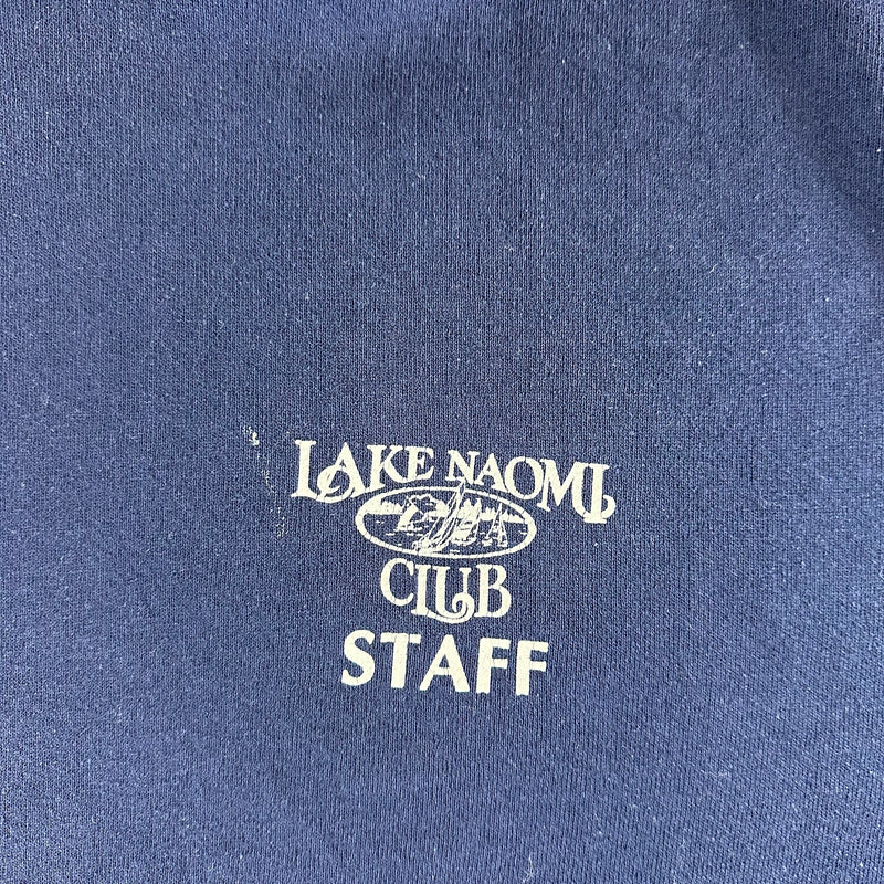 Vintage 1990s Lake Naomi Hooded Sweatshirt size Large