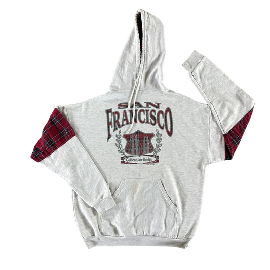 Vintage 1990s San Francisco Hooded Sweatshirt size XL