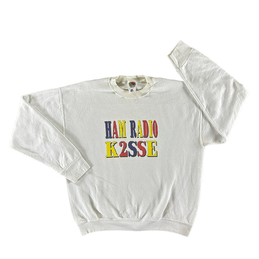 Vintage 1990s Ham Radio Sweatshirt size Large