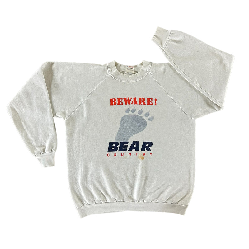 Vintage 1980s Bear Country Sweatshirt size XL