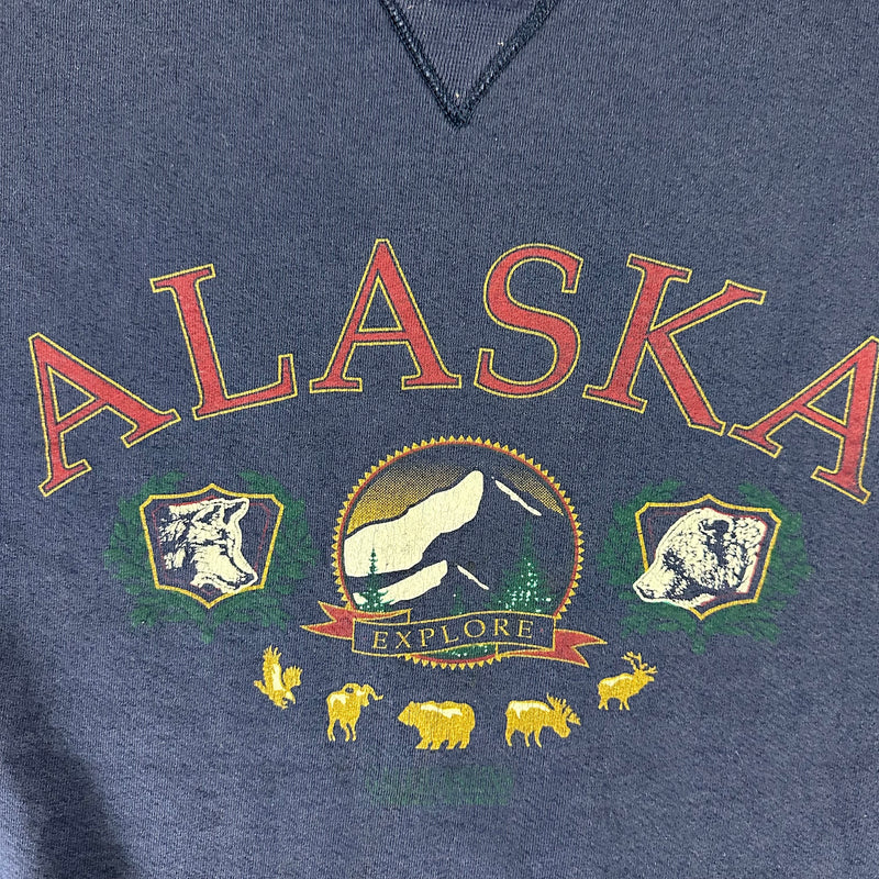Vintage 1990s Alaska Sweatshirt size Large