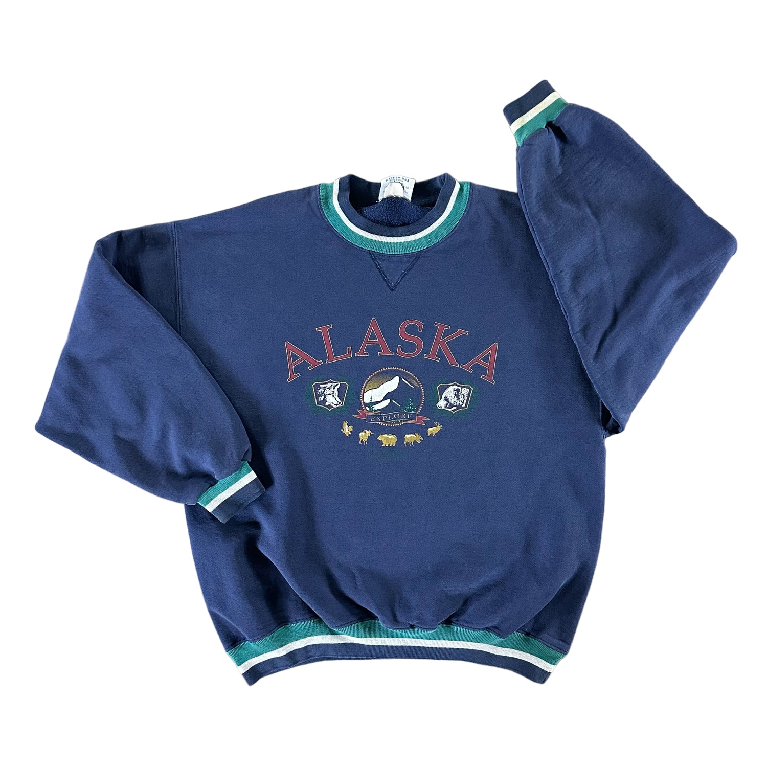 Vintage 1990s Alaska Sweatshirt size Large