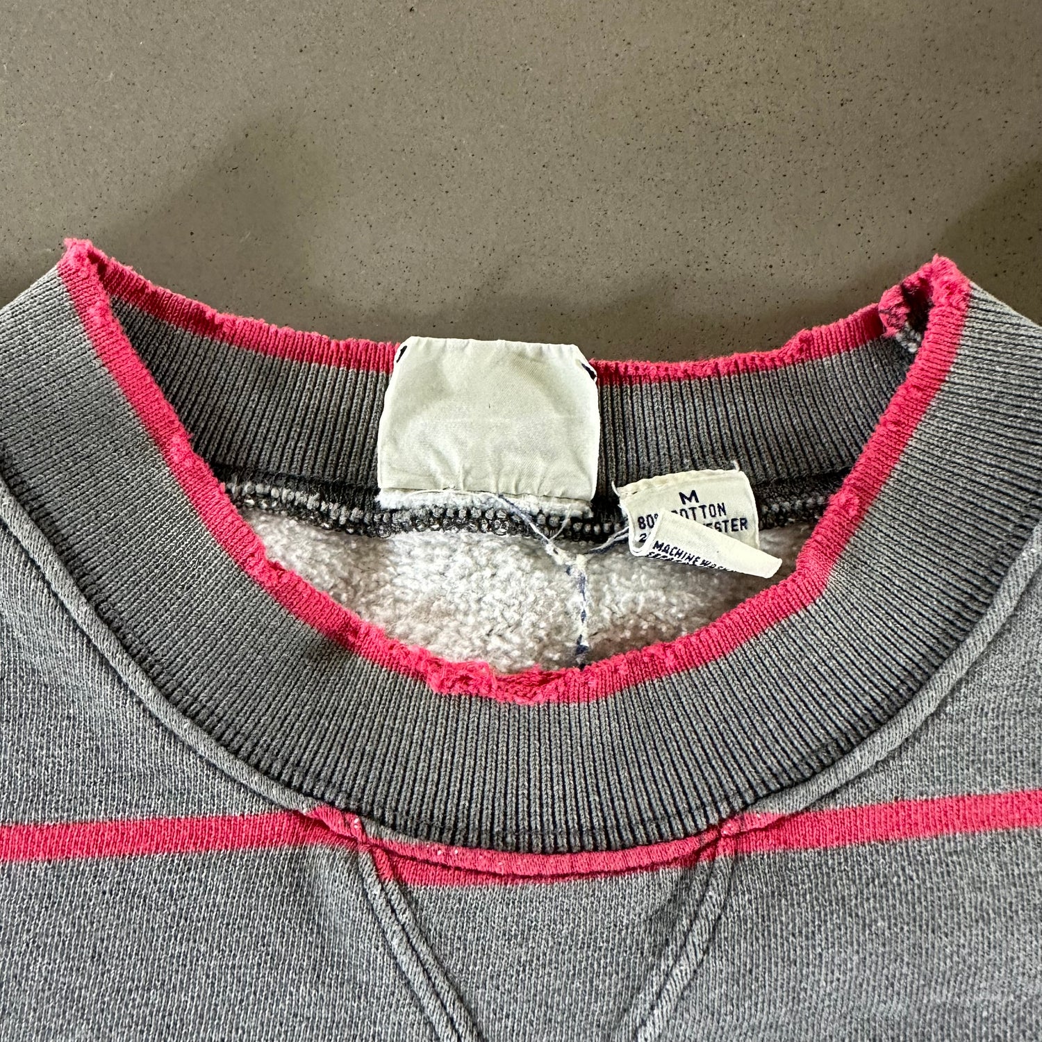 Vintage 1990s Stripeo Sweatshirt size Medium