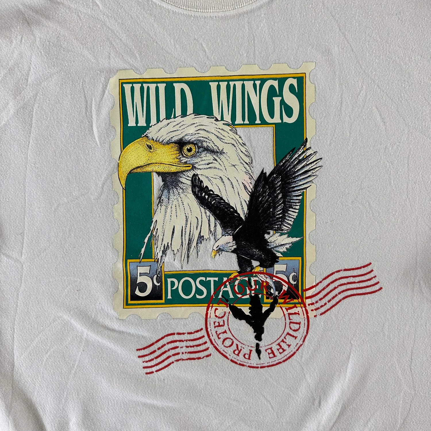 Vintage 1990s Eagle Sweatshirt size Large