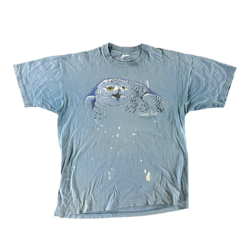 Vintage 1990s Snowy Owl T-shirt size 2XL