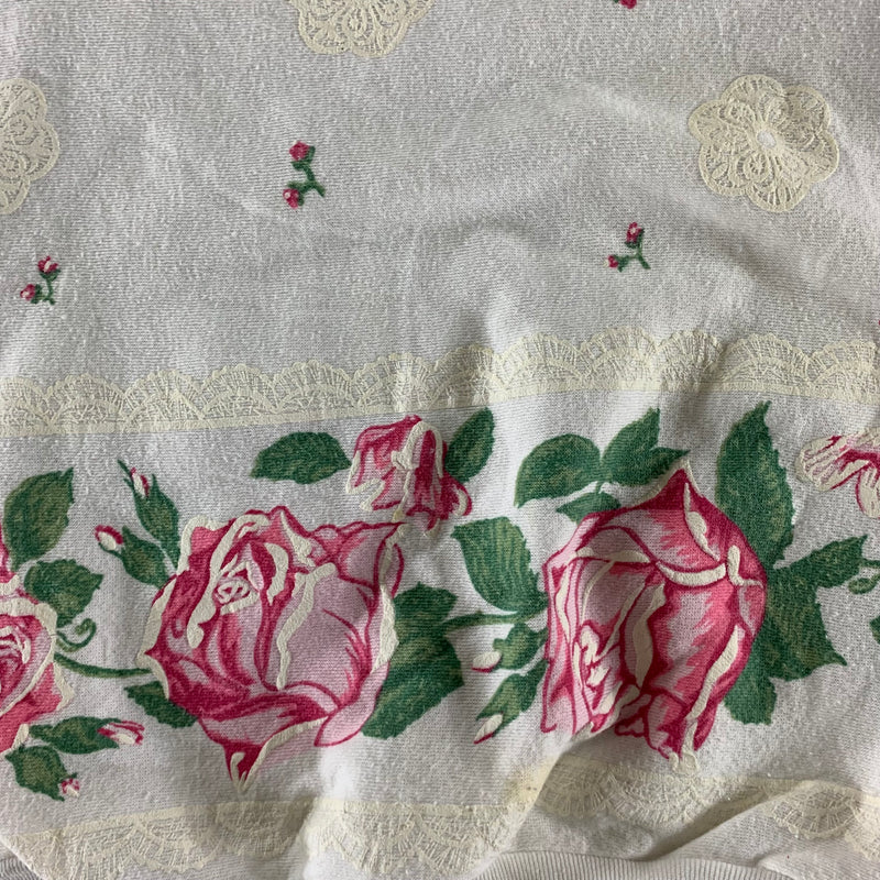 Vintage 1990s Roses Sweatshirt size Large