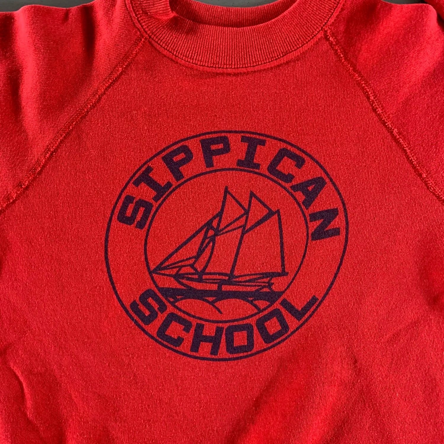 Vintage 1980s Sippican School Sweatshirt size Medium