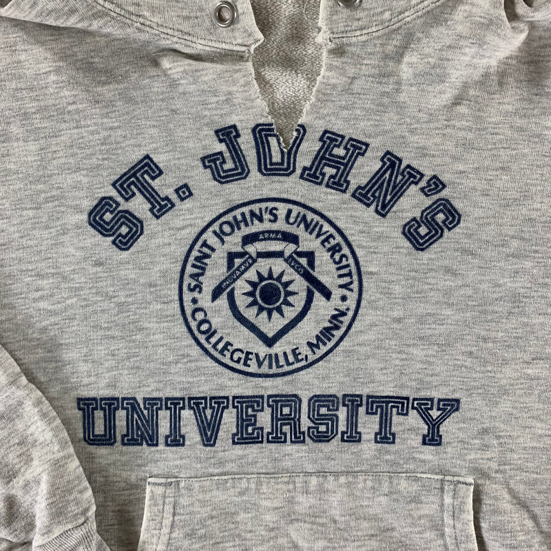 Vintage 1990s St. John's University Hooded Sweatshirt size Large