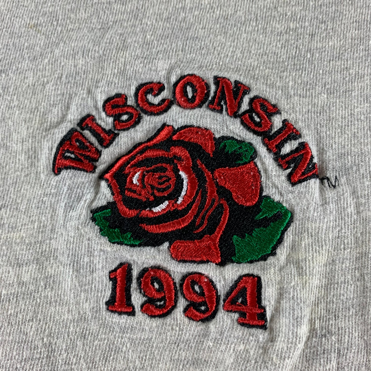 Vintage 1994 University of Wisconsin Rose Bowl T-shirt size XL