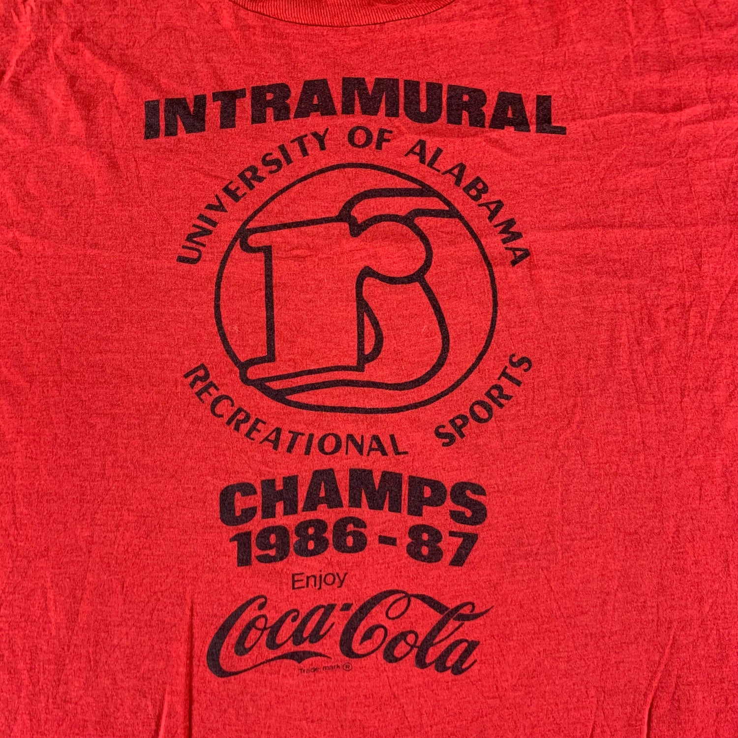 Vintage 1987 University of Alabama T-shirt size XL