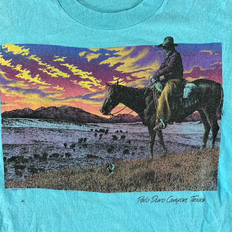 Vintage 1990s Cowboy T-shirt size Medium