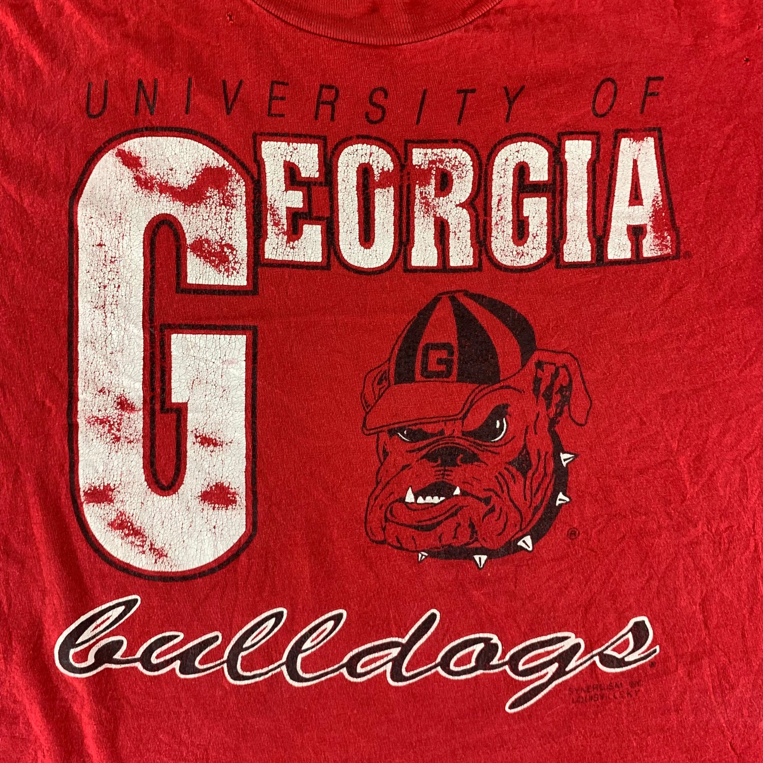 Vintage 1990s University of Georgia T-shirt size Large