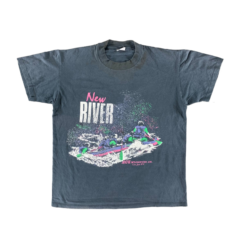 Vintage 1990s New River T-shirt size Large