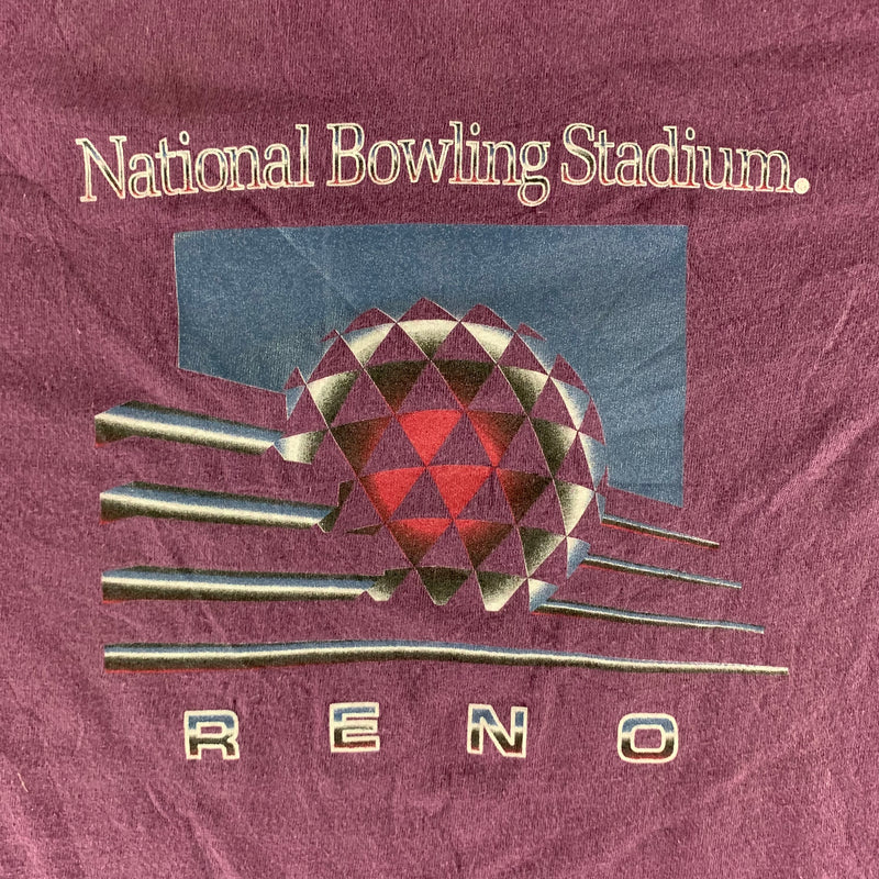 Vintage 1990s National Bowling Stadium T-shirt size Medium