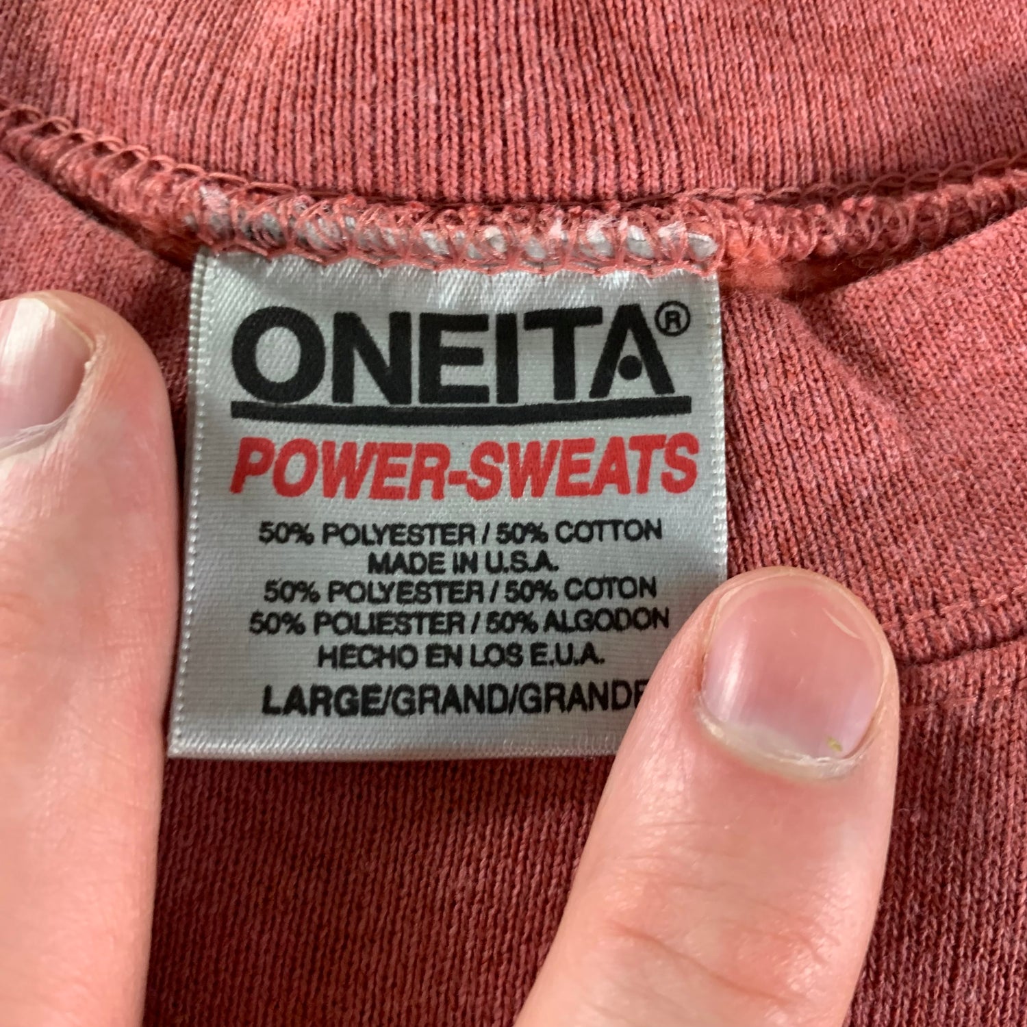 Vintage 1996 North Carolina Sweatshirt size Large