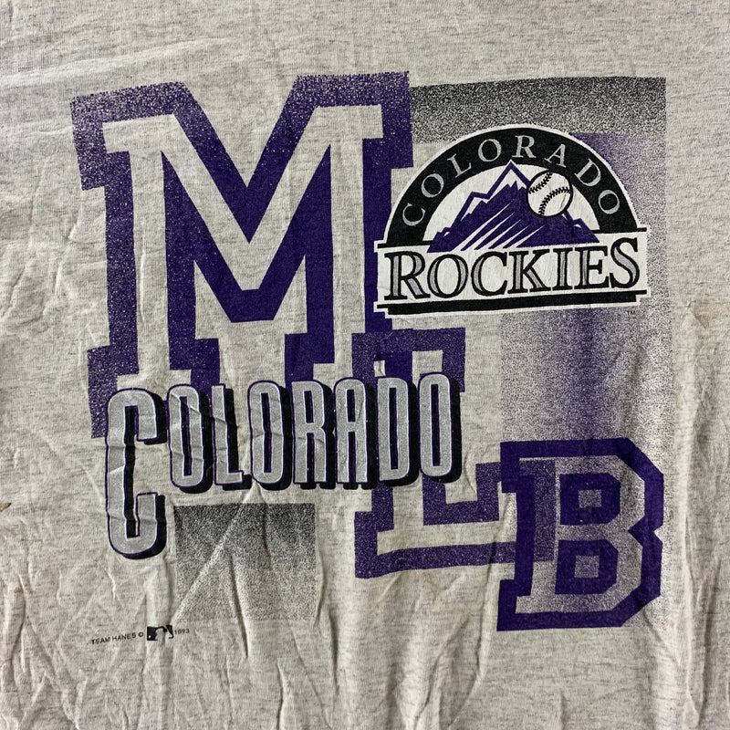 Vintage 1993  Colorado Rockies T-shirt size Medium