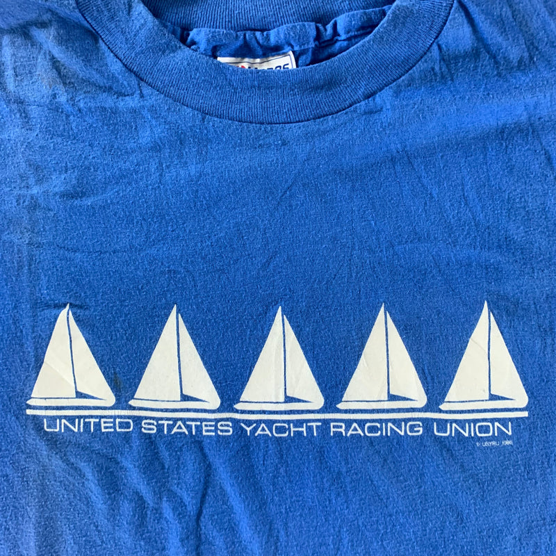 Vintage 1986 Yacht Racing T-shirt size Large