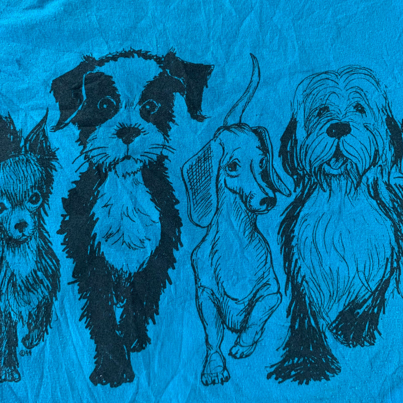 Vintage 1990s Dog T-shirt size XXL