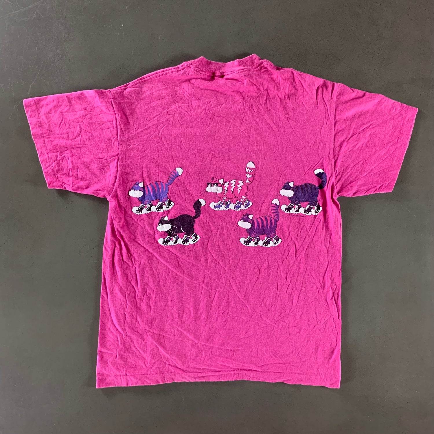 Vintage 1990s Cat T-shirt size Large