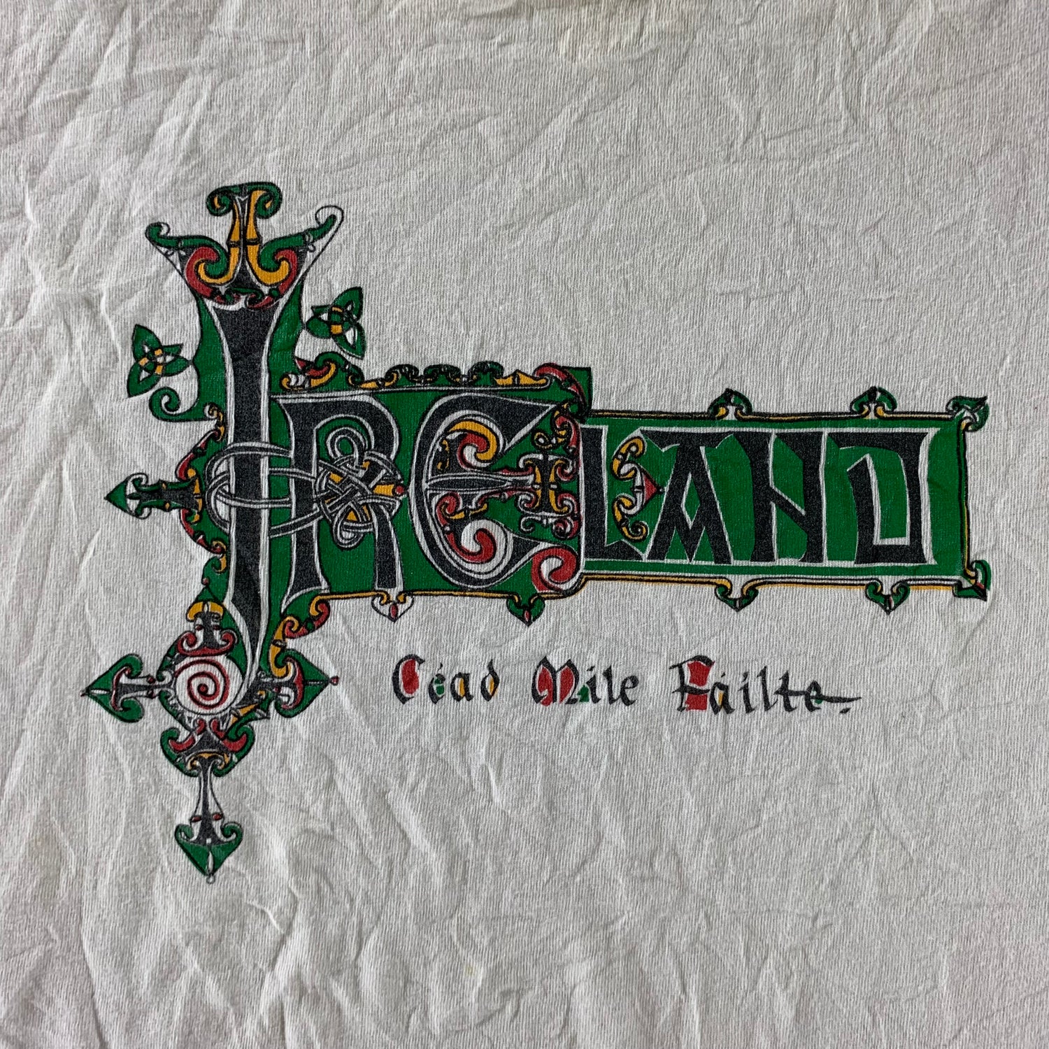 Vintage 1990s Ireland T-shirt size Large