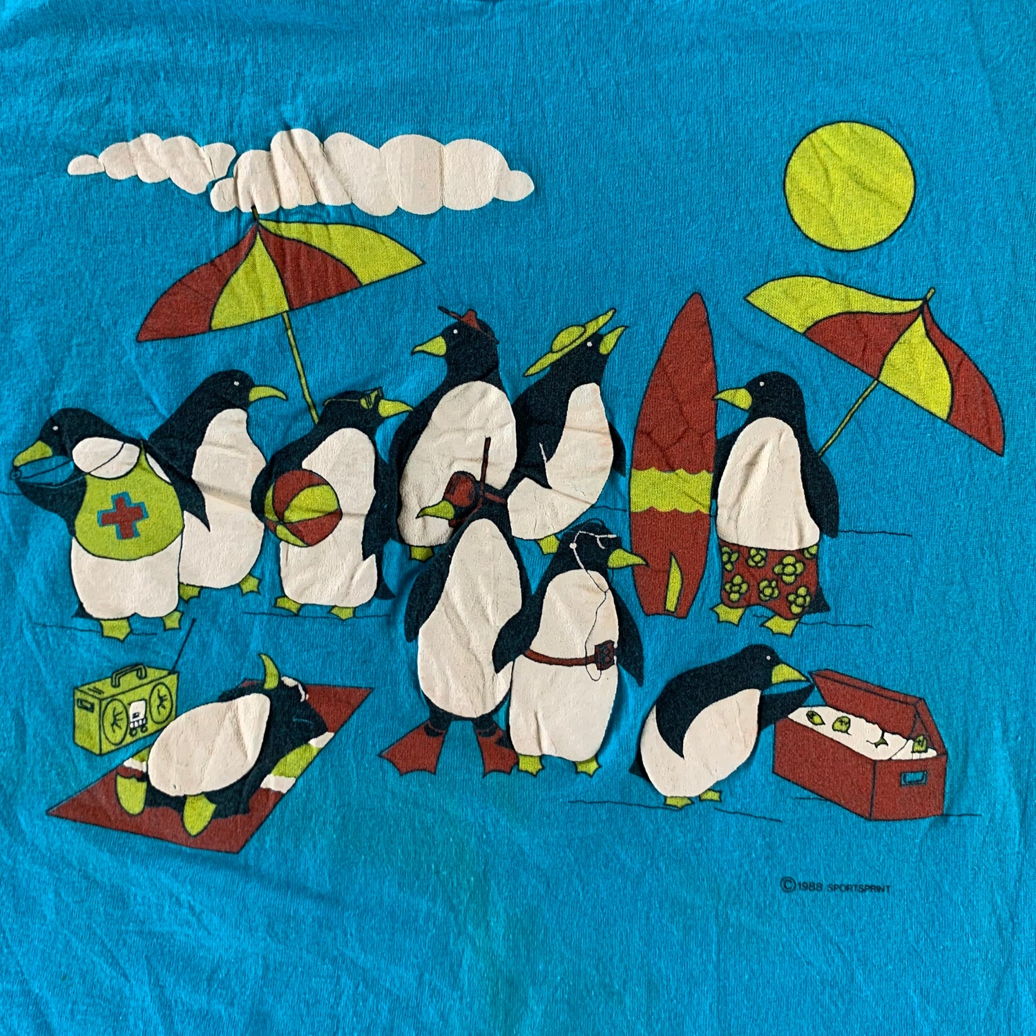 Vintage 1988 Penguin T-shirt size Large
