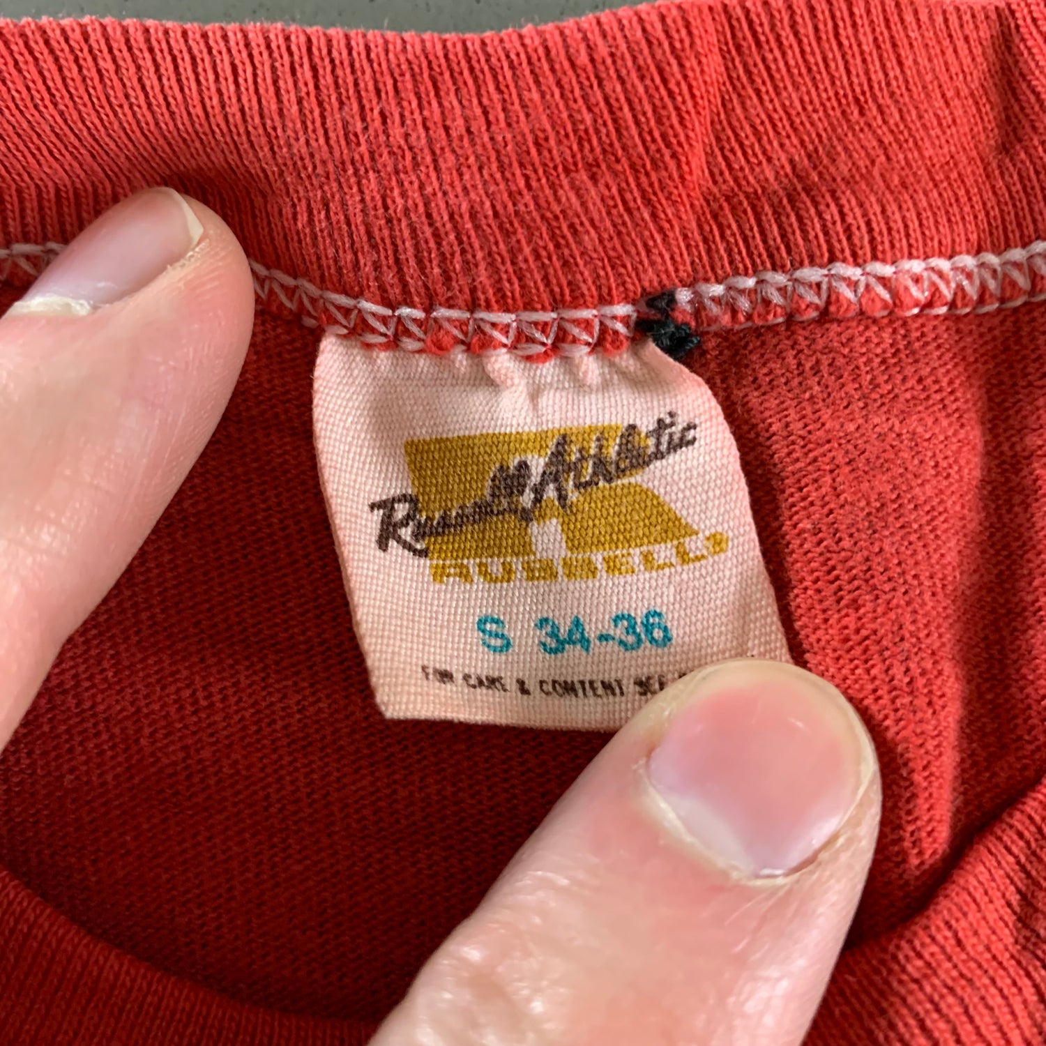Vintage 1981 Womens Softball T-shirt size Small