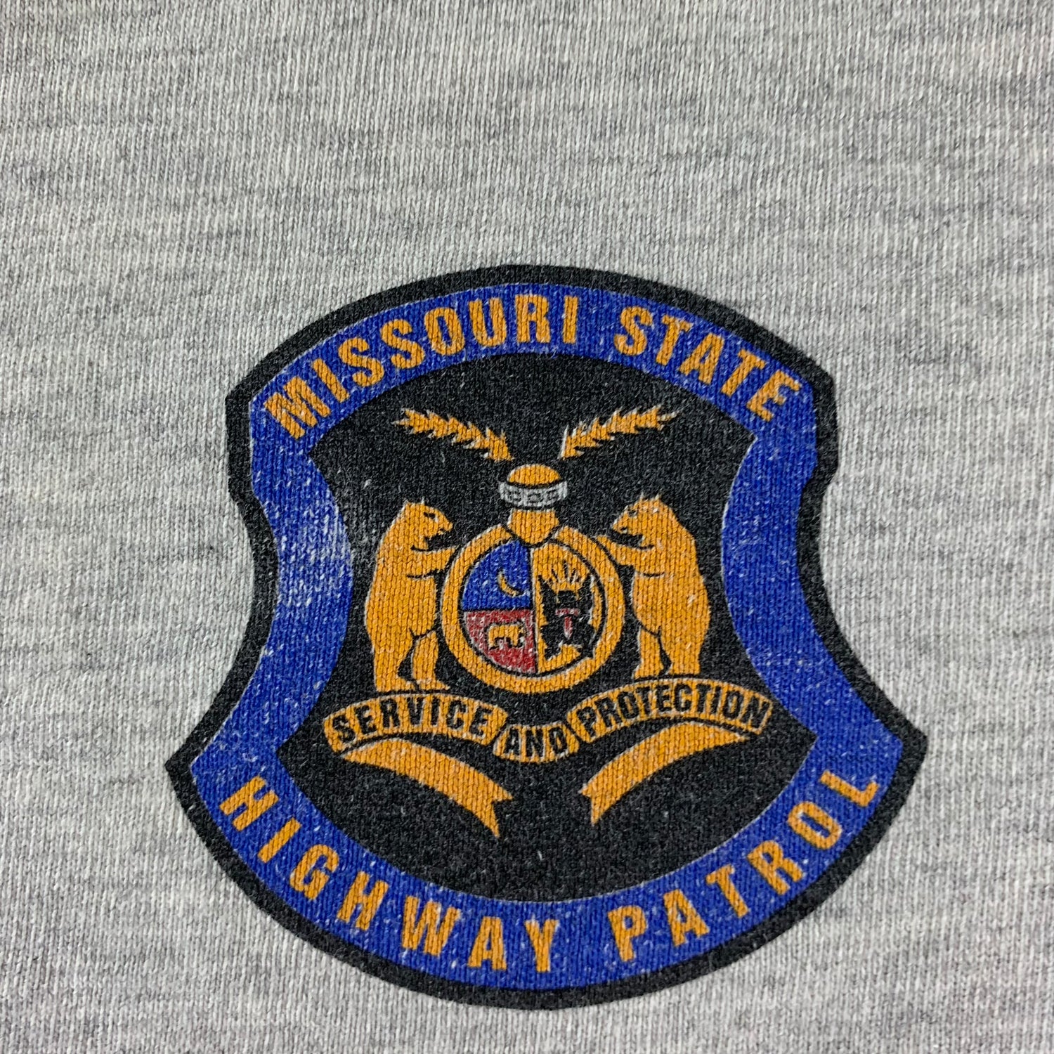 Vintage 1990s Missouri State Highway Patrol T-shirt size Medium