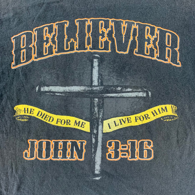 Vintage 1990s Jesus T-shirt size XL
