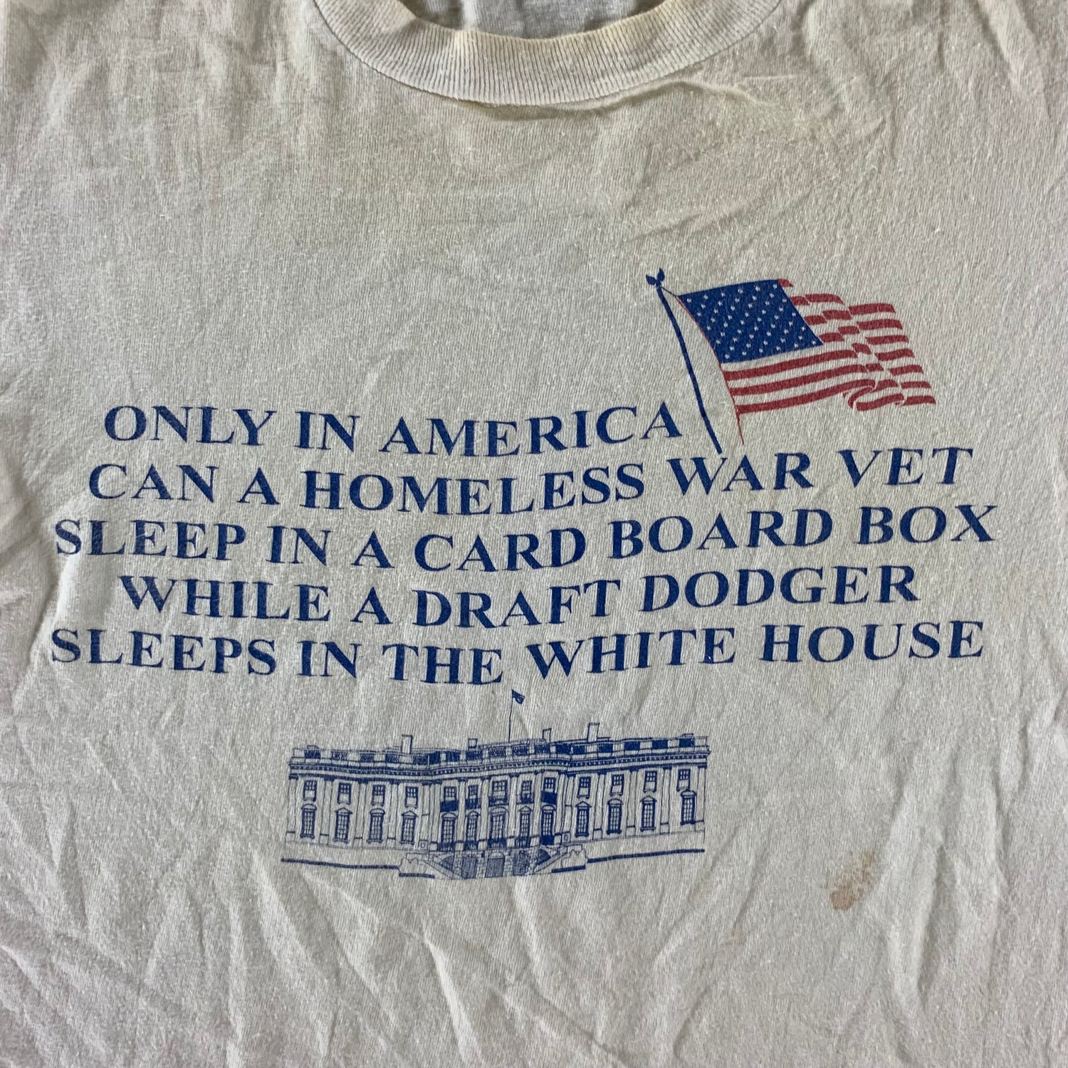 Vintage 1980s White House T-shirt size Large