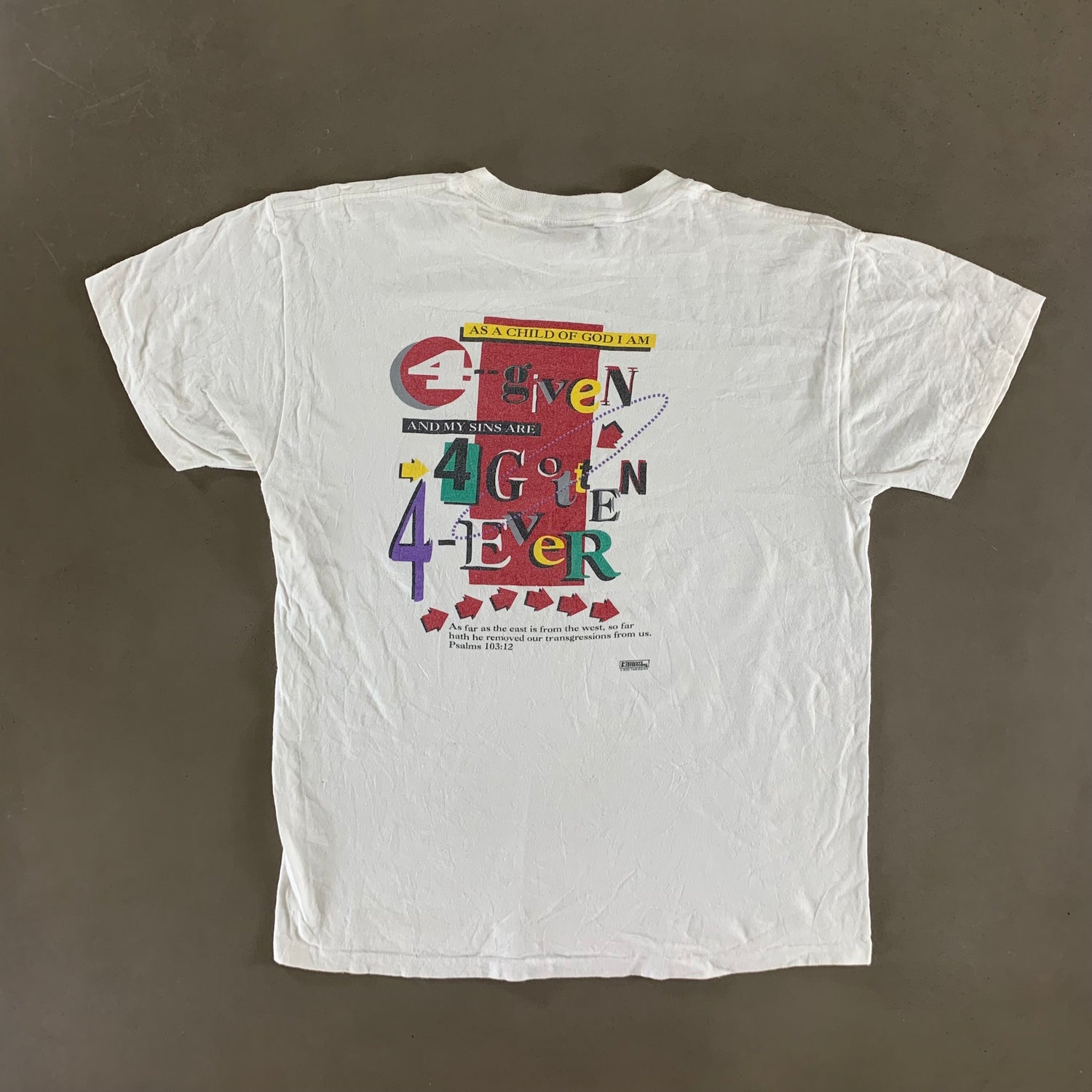 Vintage 1990s Jesus T-shirt size Large