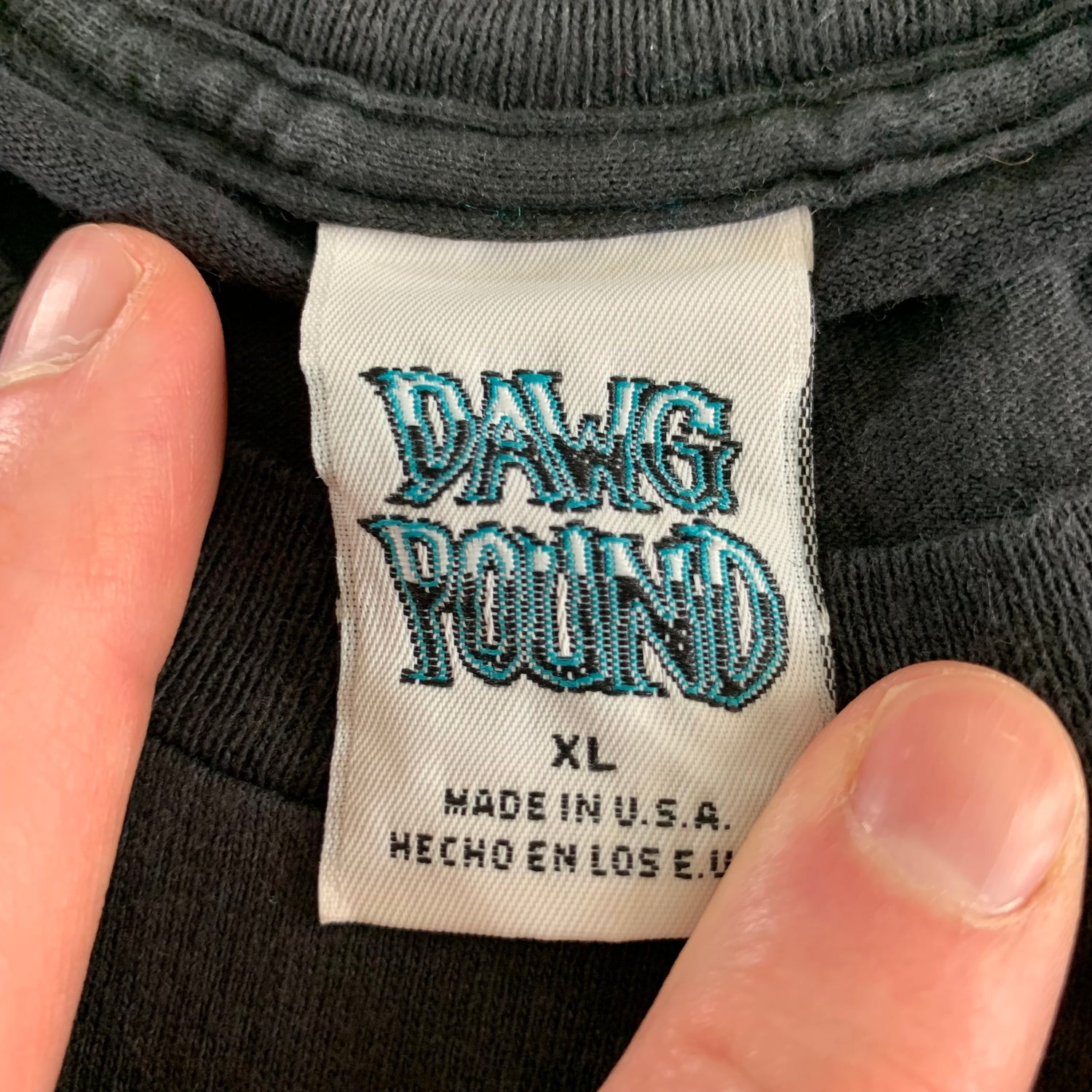 Vintage 1990s Dawg Pound T-shirt size XL