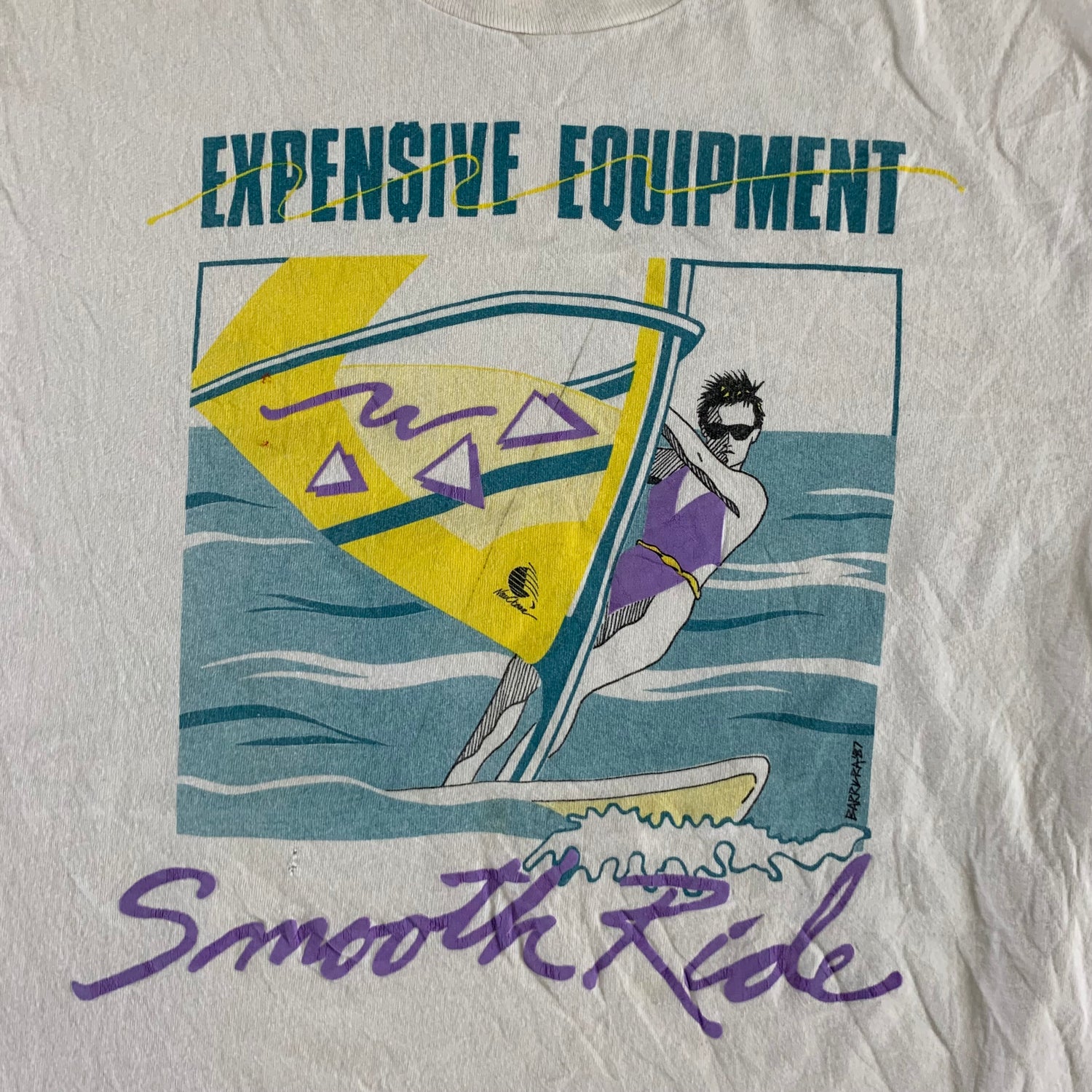 Vintage 1987 Wind Surf T-shirt size XL