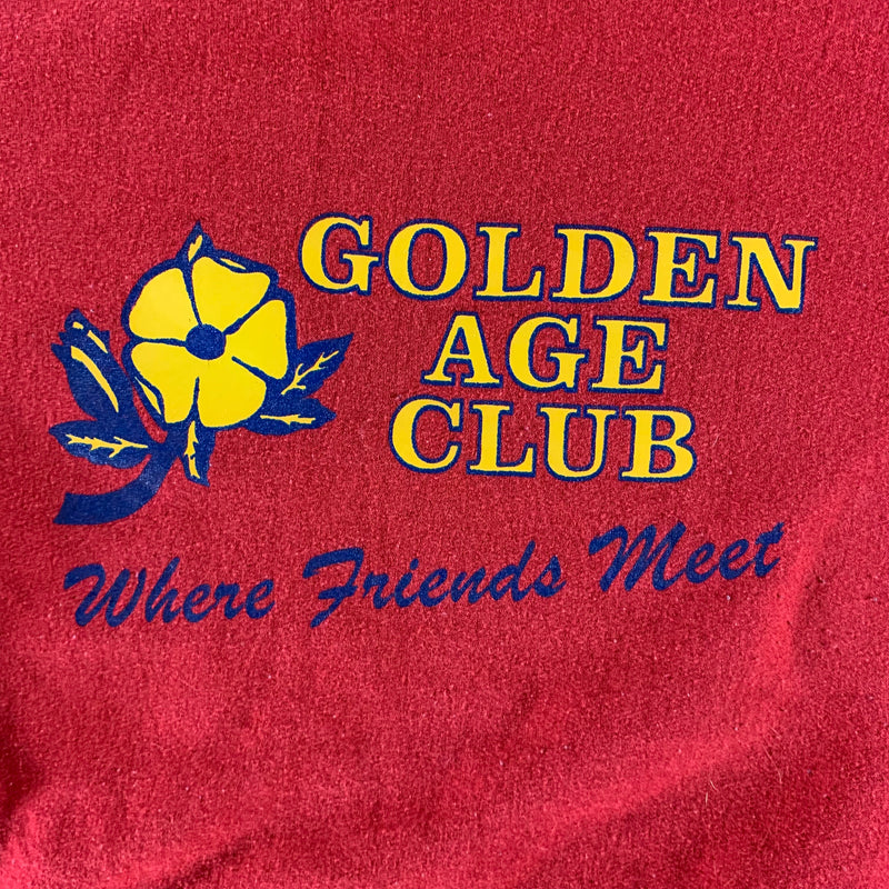 Vintage 1980s Golden Age Club Sweatshirt size Medium